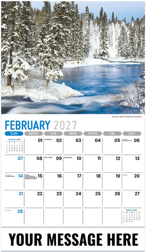 Scenes of Western Canada - 2027 Promotional Calendar