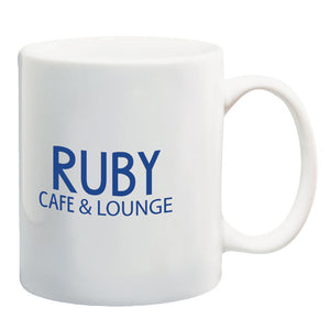 11 oz. White Ceramic Mug - White