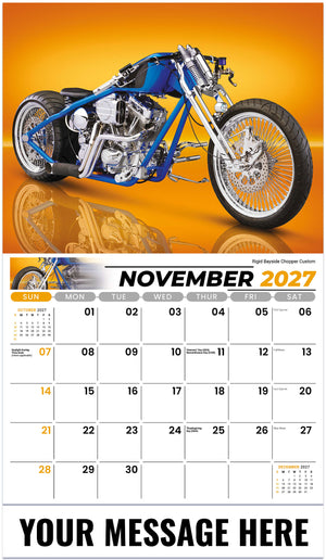 Motorcycle Mania - 2027 Promotional Calendar