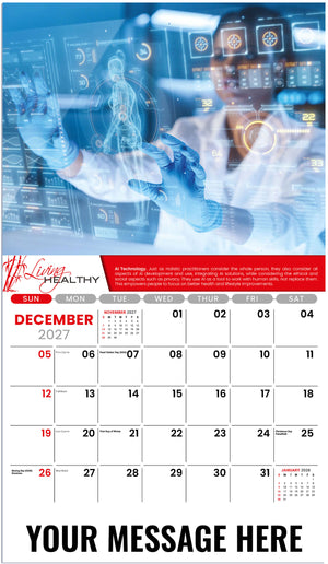 Living Healthy - 2027 Promotional Calendar