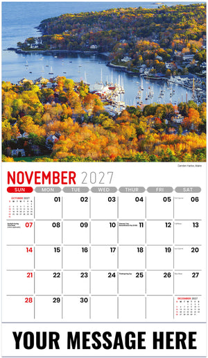 Scenes of New England - 2027 Promotional Calendar