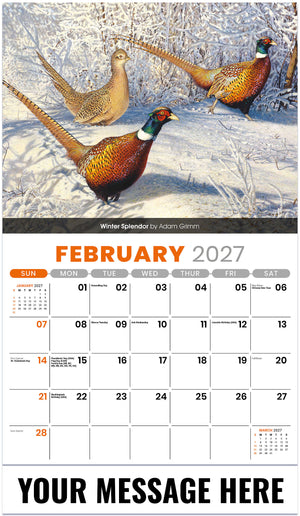 Wildlife Portraits - 2027 Promotional Calendar