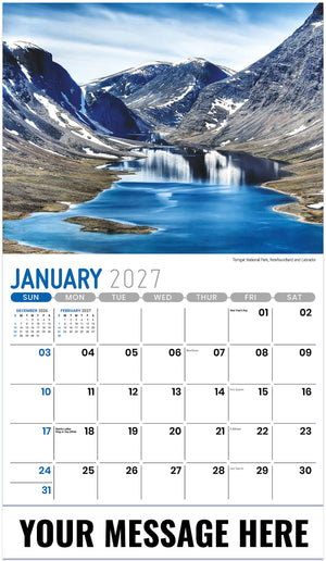 Atlantic Canada - 2027 Promotional Calendar