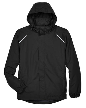 CORE365 Fleece-Lined All Season Jacket - Men - Black