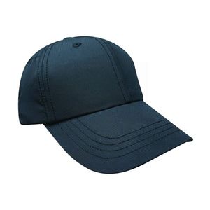 Constructed "Parachute" cap - Custom Embroidered - Navy