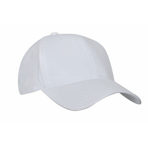 Constructed "Parachute" cap - Custom Embroidered - White
