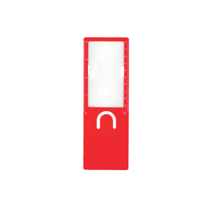 3 in 1 Magnifier Ruler - CM2137 - Red