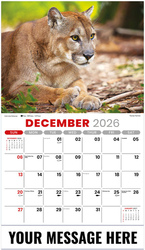 North American Wildlife - 2027 Promotional Calendar