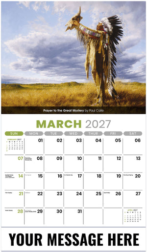 Spirit of the West - 2027 Promotional Calendar