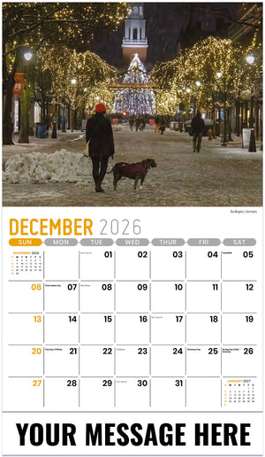 Scenes of New England - 2027 Promotional Calendar