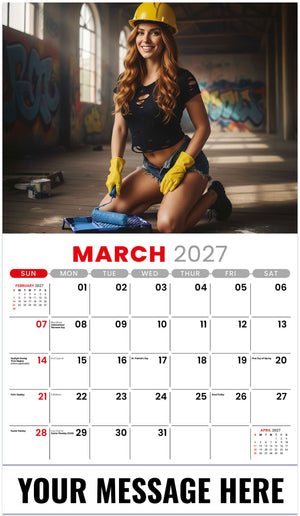 Building Babes - 2027 Promotional Calendar