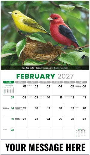 Garden Birds - 2027 Promotional Calendar