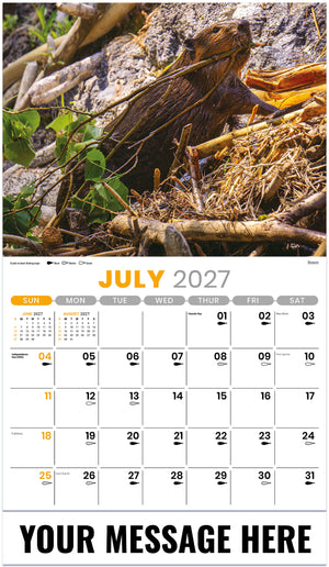 North American Wildlife - 2027 Promotional Calendar