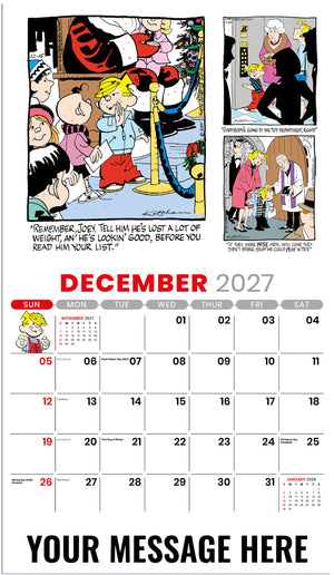 Dennis The Menace - 2027 Promotional Calendar