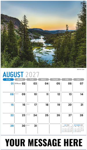 Scenes of California - 2027 Promotional Calendar