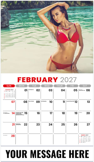 Swimsuits - 2027 Promotional Calendar