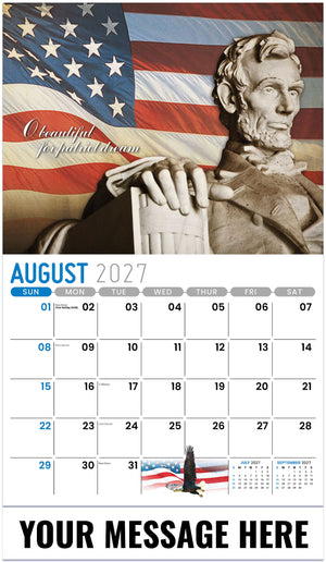 America The Beautiful - 2027 Promotional Calendar