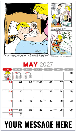 Dennis The Menace - 2027 Promotional Calendar