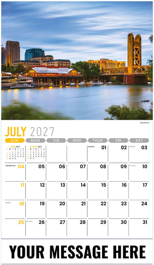 Scenes of California - 2027 Promotional Calendar