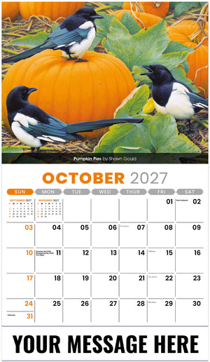 Garden Birds - 2027 Promotional Calendar