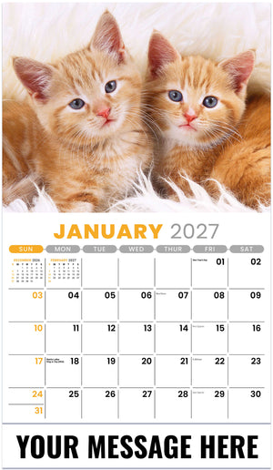 Kittens - 2027 Promotional Calendar