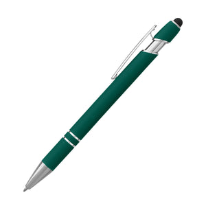 Shelby Soft Grip Pen - Green