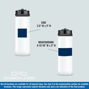 24 oz Prestige Bottle with Flip Top Lid