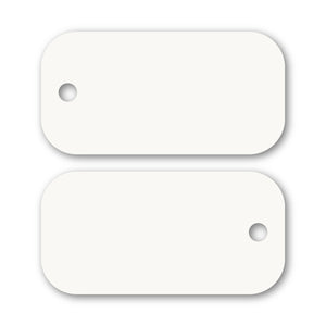 Poly Laminate Key Tag - Large Rectangle