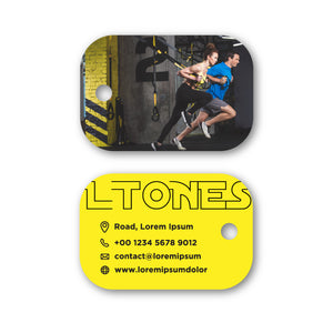 Poly Laminate Key Tag - Small Rectangle