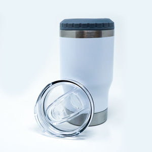 12 oz. DualTemp Mug and Cooler - White