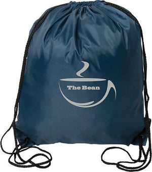 Regular 210 d Drawstring Cinch Bag - Navy