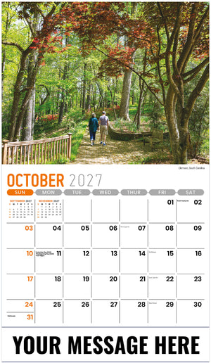 Scenes of Southeast USA - 2027 Promotional Calendar