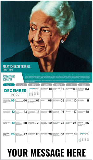 Black History: A Celebration - 2027 Promotional Calendar