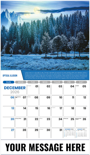 Planet Earth - 2027 Promotional Calendar