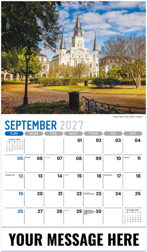 Scenes of Southeast USA - 2027 Promotional Calendar