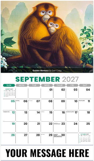 Wildlife Portraits - 2027 Promotional Calendar