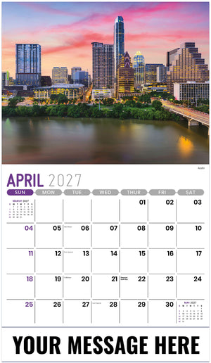 Scenes of Texas - 2027 Promotional Calendar