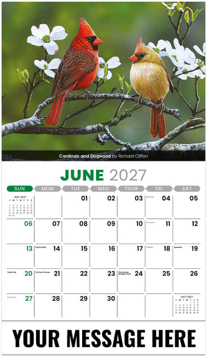 Garden Birds - 2027 Promotional Calendar