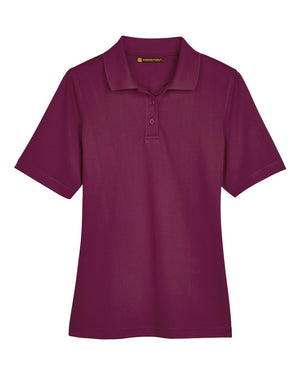 Harriton Ladies' Advantage Snag Protection Plus Polo - Maroon