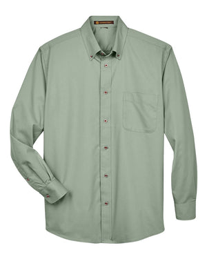 Harriton Men's Easy Blend™ Twill Shirt - Dill