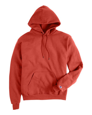 Champion Adult Powerblend® Pullover Hooded Sweatshirt - Red River Clay