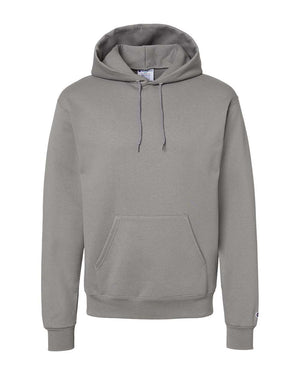 Champion Adult Powerblend® Pullover Hooded Sweatshirt - Stone Grey