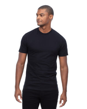 Threadfast Apparel Threadfast Epic Unisex CVC T-Shirt - Solid Black