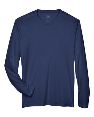 Team 365 Men's Zone Performance Long-Sleeve T-Shirt - Sport Dark Navy