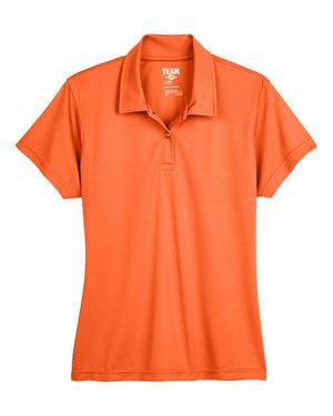 Team 365 Ladies' Command Snag Protection Polo - Sport Orange