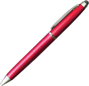 Waterloo Plastic Twist Action Pen with PDA Stylus - Red
