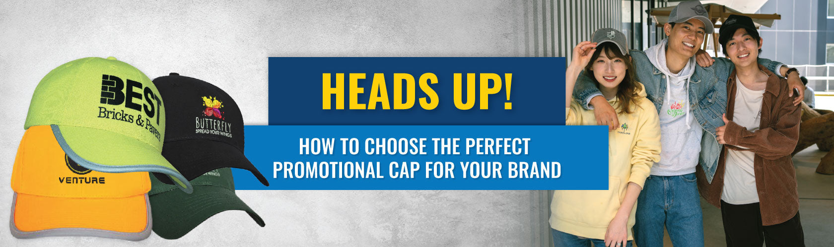 Heads Up! How to Choose the Perfect Promotional Cap for Your Brand