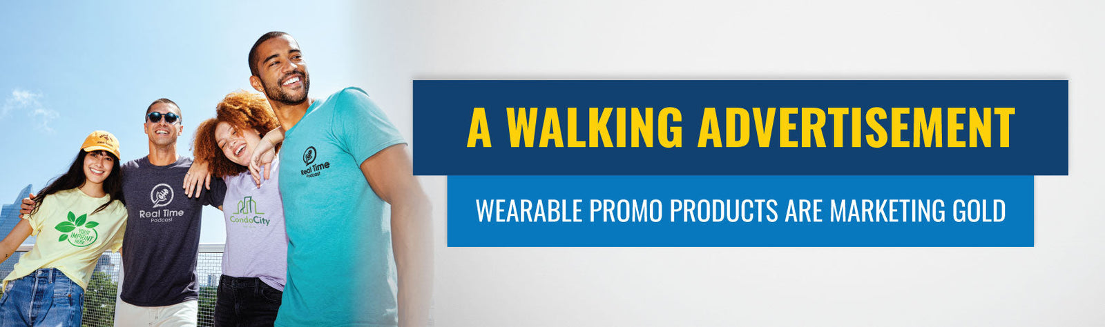 A Walking Advertisement: Wearable Promo Products Are Marketing Gold