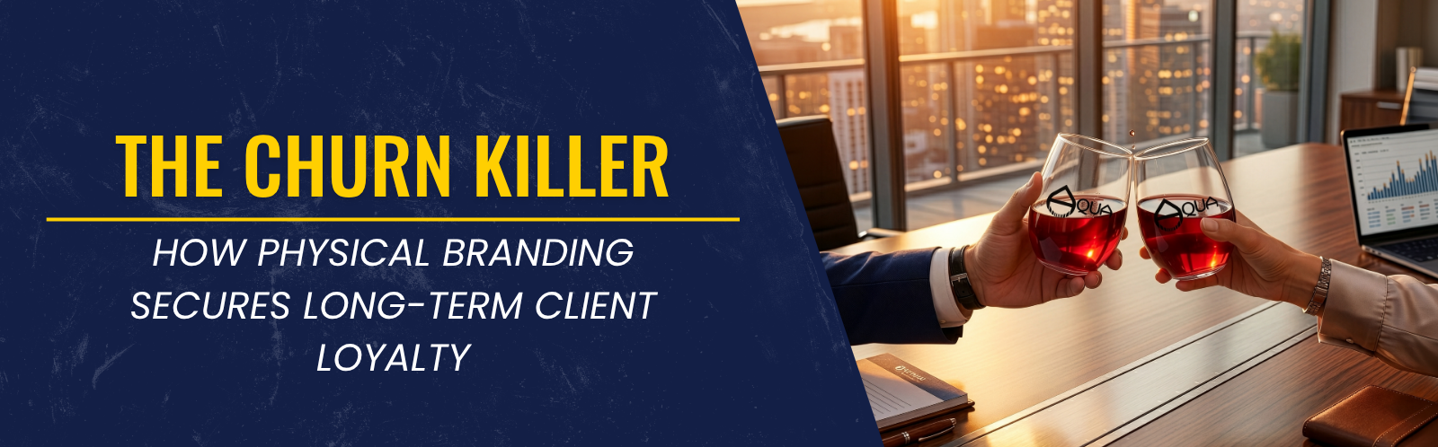 The Churn Killer: How Physical Branding Secures Long-Term Client Loyalty