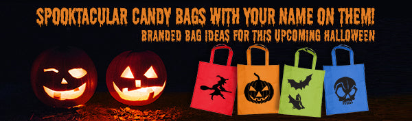 Spooktacular Candy Bags with Your Name on Them!